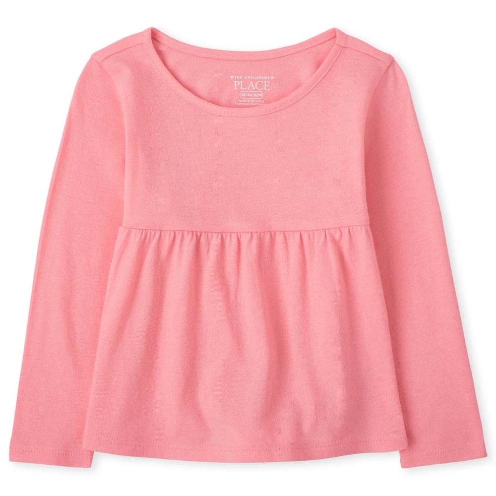 The Children's Place Soft Pink Long Sleeve Tee